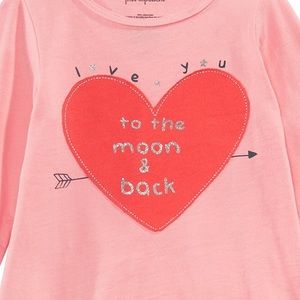 First Impressions Shirts & Tops - NWT New Impressions Pink/Red “I ❤️ you” Top 18mo First Impressions Shirts & Tops - NWT New Impressions Pink/Red “I ❤️ you” Top 18mo